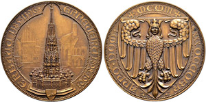 Nürnberg, Stadt - Bronzemedaille 1903. ... 
