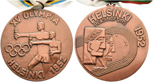 Republik.  - Bronzemedaille 1952. XV. ... 