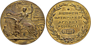 Georg I. 1863-1913.  - Bronzemedaille 1906. ... 