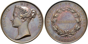 Victoria, 1837-1901.  - Bronzemedaille 1859. ... 