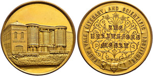 George V. 1910-1936.  - Goldmedaille 1913. ... 