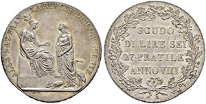 Milano - Repubblica Cisalpina, 1800-1802.  - ... 