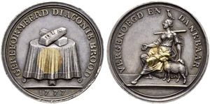 Amsterdam - Silbermedaille 1777. ... 
