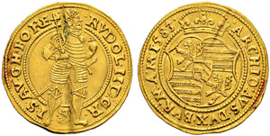 Rudolf II. 1576-1612.  - Dukat 1583, Prag. ... 