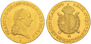 Franz II. (I.), 1792-1835.  - ½ Souverain ... 