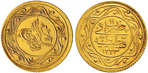 Mahmud II. 1808-1839.  - 2 Rumi Altin 1817. ... 