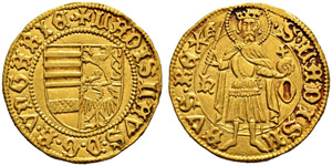 Wladislaus V. 1453-1457.  - Goldgulden o. J. ... 
