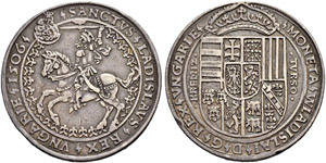 Wladislaus II. 1490-1516.  - 1 1/2 Guldiner ... 