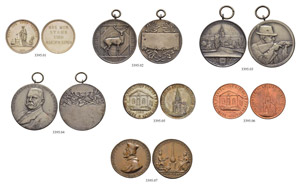 Diverse Medaillen. Konstanz. ... 