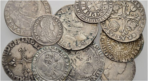Diverse Münzen. Böhmen. Prager Groschen. ... 