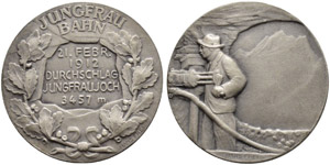 BERN - Silbermedaille 1912. Auf den ... 