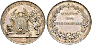 NIDWALDEN - Silbermedaille o. J. (1845). ... 