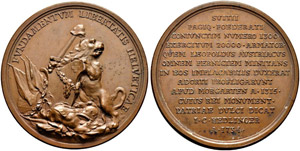 SCHWYZ - Bronzemedaille 1734. ... 