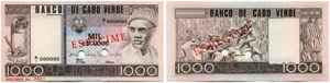 Republik - Banco de Cabo Verde.  - 1000 ... 