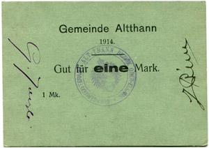 Deutschland vor 1918 - Geldscheine aus der ... 