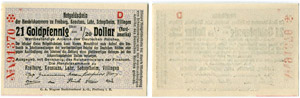 Deutschland Notgeld - Lot o. J. / ND (1923). ... 