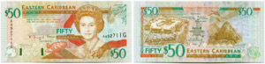 Grenada - 50 Dollars o. J. / ND (1994).   ... 