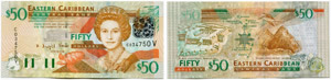St. Vincent & Grenadinen - 50 Dollars o. J. ... 