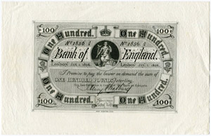 Königreich - Bank of England.  - 100 Pfund ... 