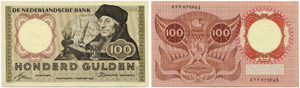 Königreich - Niederländische Bank.  - 100 ... 