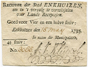 Provinziale Banknoten 18. Jahrhundert - ... 
