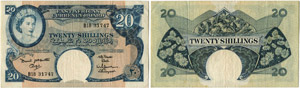 East African Currency Board - Elisabeth II. ... 