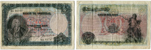 Banco de Portugal - 5000 Reis 1909, 30. ... 