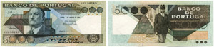Banco de Portugal - 5000 Escudos 1986, 7. ... 