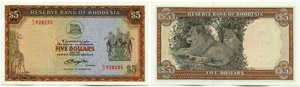 Republik - Reserve Bank of Rhodesia.  - 5 ... 
