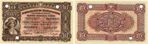 Reservebanknoten der Schweizerischen ... 