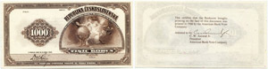 Republik - 1000 Kronen 1919, 15. April. ... 