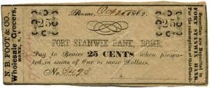 New York - Fort Stanwix Bank, Rome.  - 25 ... 