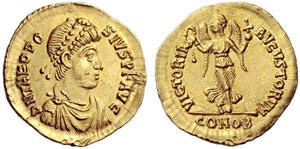 ROMAN EMPIRE - Theodosius I, 379-395. ... 