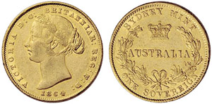AUSTRALIEN - Victoria, 1837-1901. Sovereign ... 