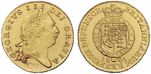 GROSSBRITANNIEN - George III. 1760-1820. ½ ... 