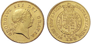 GROSSBRITANNIEN - George III. 1760-1820. ½ ... 