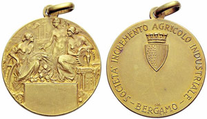 ITALIEN - Bergamo - Goldmedaille o. J. ... 