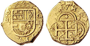 KOLUMBIEN - Felipe III. 1621-1665. Cob-2 ... 