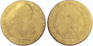 KOLUMBIEN - Fernando VII. 1808-1824. 8 ... 