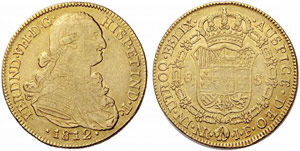 KOLUMBIEN - Fernando VII. 1808-1824. 8 ... 