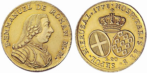 MALTA - Emanuel de Rohan, 1775-1797. 20 ... 