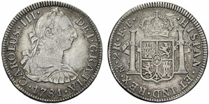 MEXIKO - Carlos III. 1760-1788. 2 Reales ... 