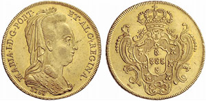 PORTUGAL - Maria I. 1786-1799. Peca 1787. ... 