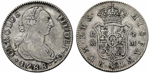 SPANIEN - Carlos III. 1759-1788. 4 Reales ... 
