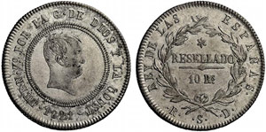 SPANIEN - Fernando VII. 1808-1833. 10 Reales ... 