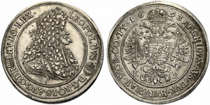 UNGARN - Leopold I. 1657-1705. Taler 1693, ... 