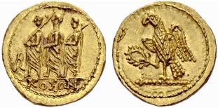 KINGS OF SCYTHIA - Gold stater n. d. ... 