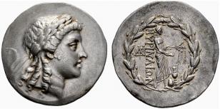 AEOLIS - Myrina - Tetradrachm c. 155/145. ... 