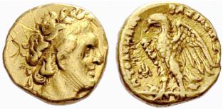 CYRENAICAN KINGDOM - Magas, 276-250. Gold ... 