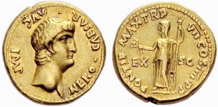 ROMAN EMPIRE - Nero, 54-68. Aureus 60/61, ... 